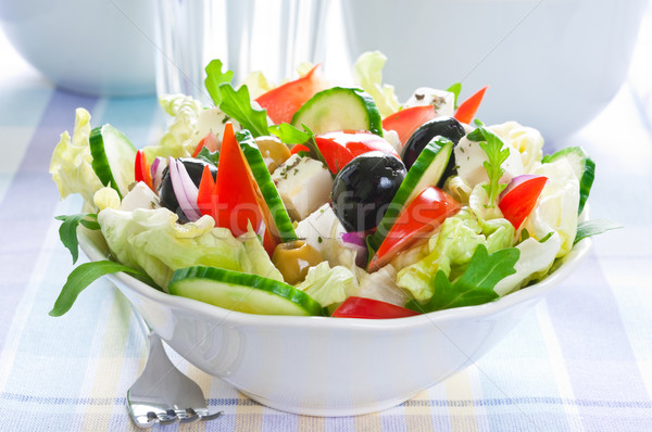 Greek Salad Stock photo © rafalstachura