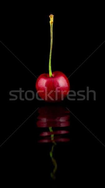 Solitary Cherry Stock photo © ralanscott