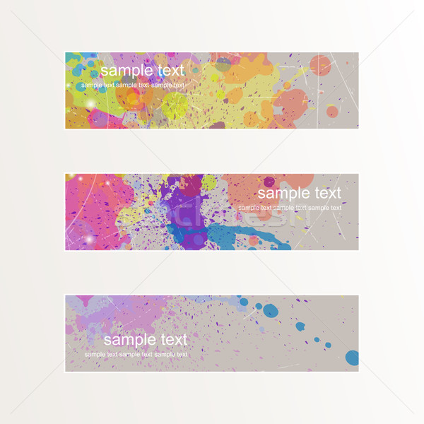 Vector Banners Stock photo © RamonaKaulitzki
