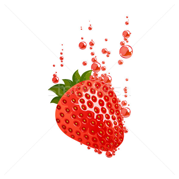 Vector Strawberry Vector Illustration C Ramona Kaulitzki Ramonakaulitzki 2765034 Stockfresh