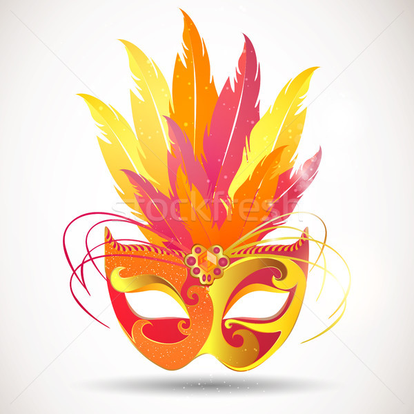 Decorativ vector masca carnaval fluture Imagine de stoc © RamonaKaulitzki