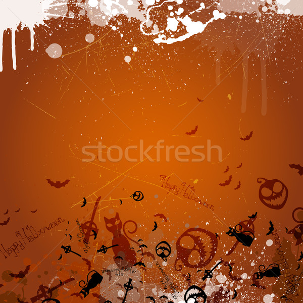Vector Halloween Background Stock photo © RamonaKaulitzki