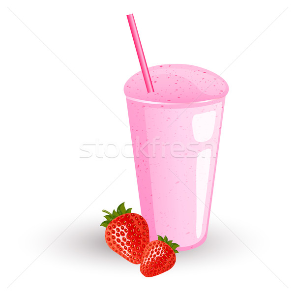 Vector Milk Shake Stock photo © RamonaKaulitzki