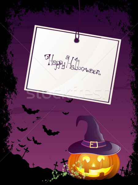 Vector Halloween Background Stock photo © RamonaKaulitzki