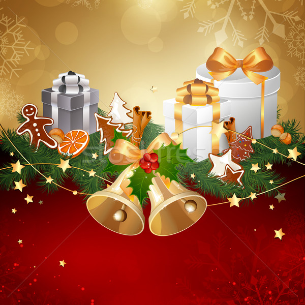 Vector Christmas Background Stock photo © RamonaKaulitzki