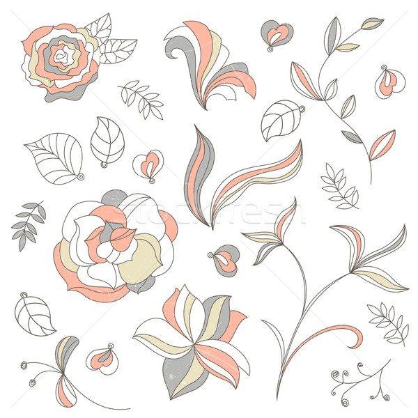 Decorative Vector Elements Stock photo © RamonaKaulitzki