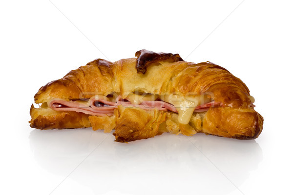 Ham and Cheese Croissant Stock photo © raptorcaptor