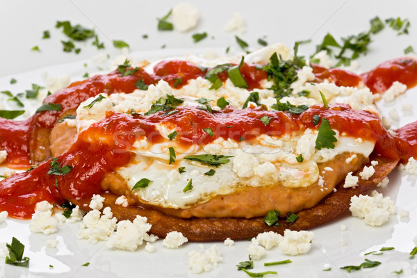 Huevos Rancheros Stock photo © raptorcaptor