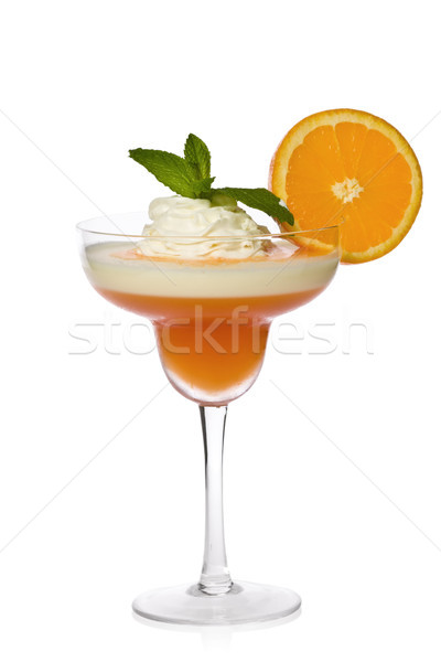 Apricot and Lemon Parfait Stock photo © raptorcaptor