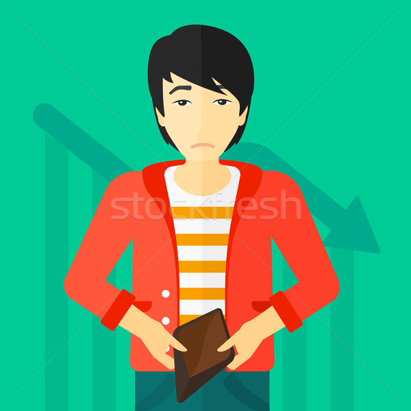 Bancrupt business man. Stock photo © RAStudio