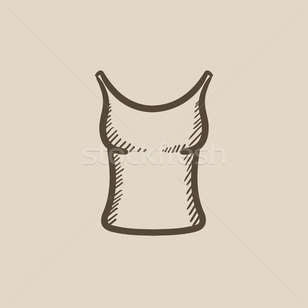 Singlet sketch icon. Stock photo © RAStudio