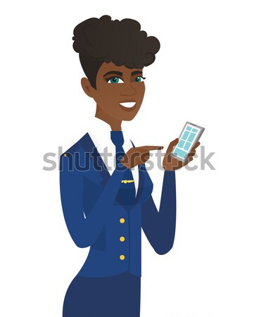 Young caucasian groom holding a mobile phone. Stock photo © RAStudio