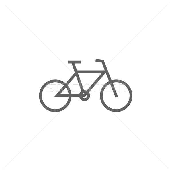 Bicycle line icon. Stock photo © RAStudio