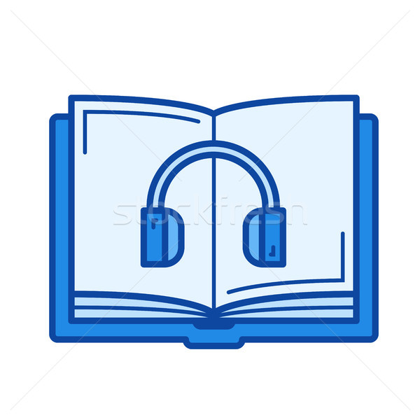 Online learning line icon. Stock photo © RAStudio