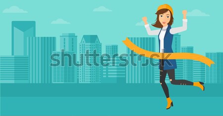 Two real estate banners with space for text. Stock photo © RAStudio