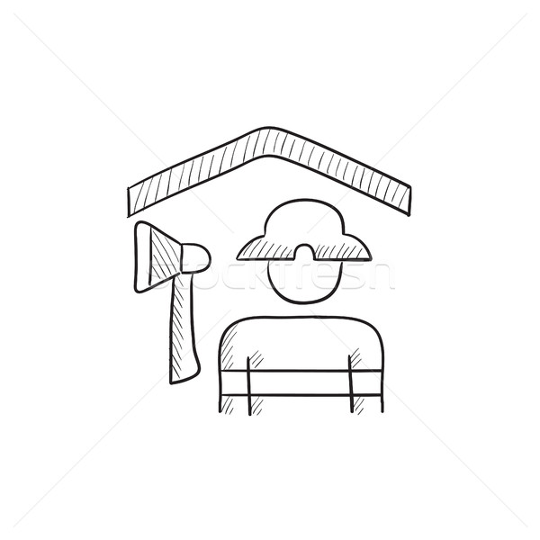 Fireman Drawing PNG Transparent Images Free Download  Vector Files   Pngtree