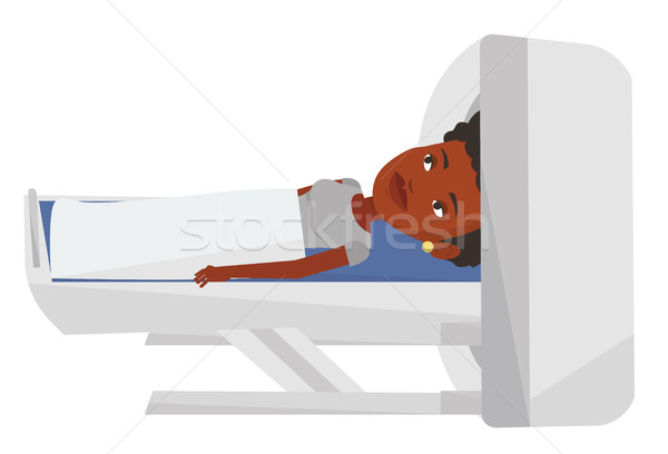 Magnetic resonance imaging vector illustration. Stock photo © RAStudio