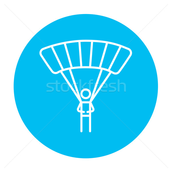 Skydiving line icon. Stock photo © RAStudio