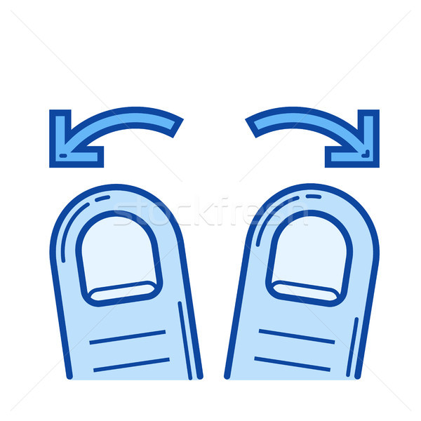 Spread line icon. Stock photo © RAStudio