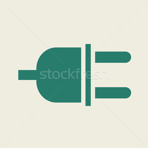 Eco icon ecologie ontwerp vector eps Stockfoto © RAStudio