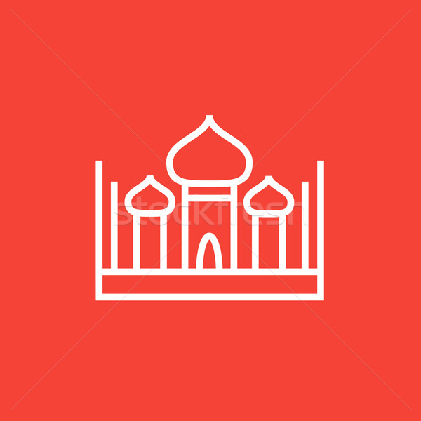 Mosque line icon. Stock photo © RAStudio