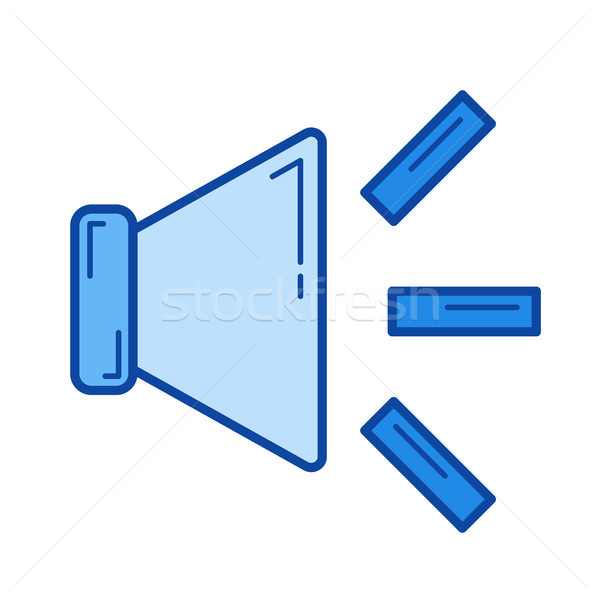 Volume on line icon. Stock photo © RAStudio