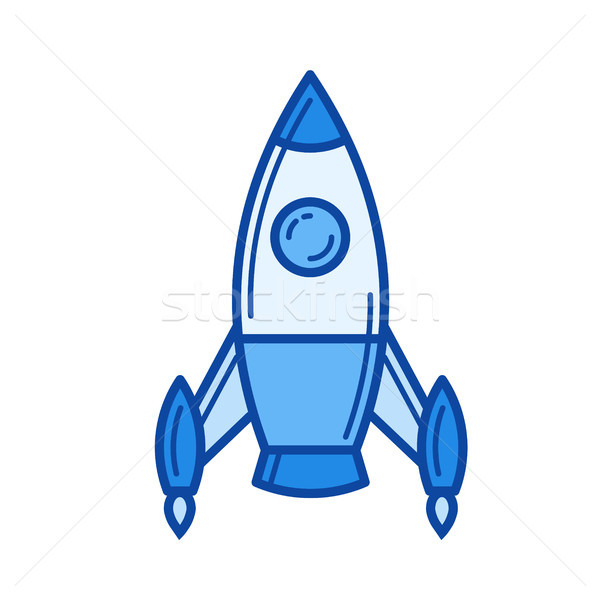 Business launching line icon. Stock photo © RAStudio