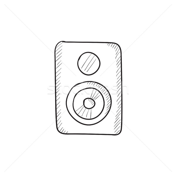 MP3 player sketch icon. Stock photo © RAStudio