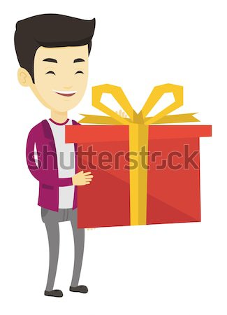 Foto stock: Alegre · África · mujer · cuadro · regalo