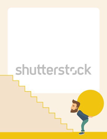 Chinese Businessman needs sacrifices Stock photo © RAStudio
