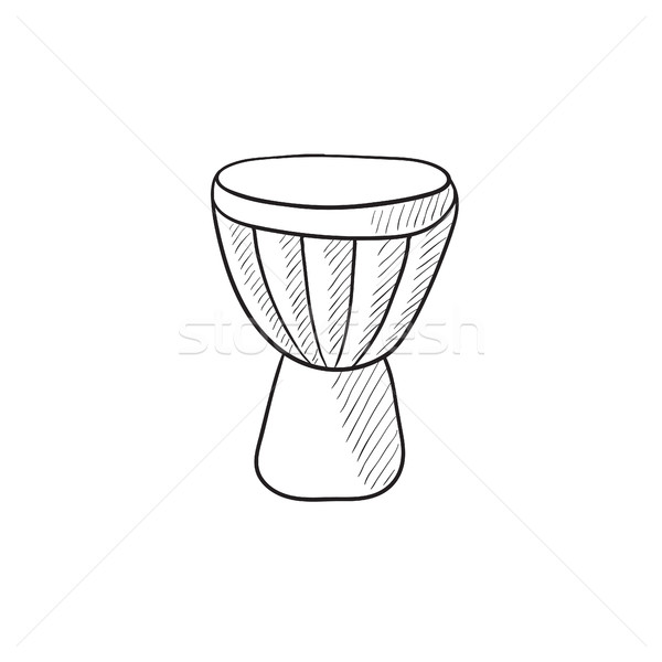 Timpani sketch icon. Stock photo © RAStudio