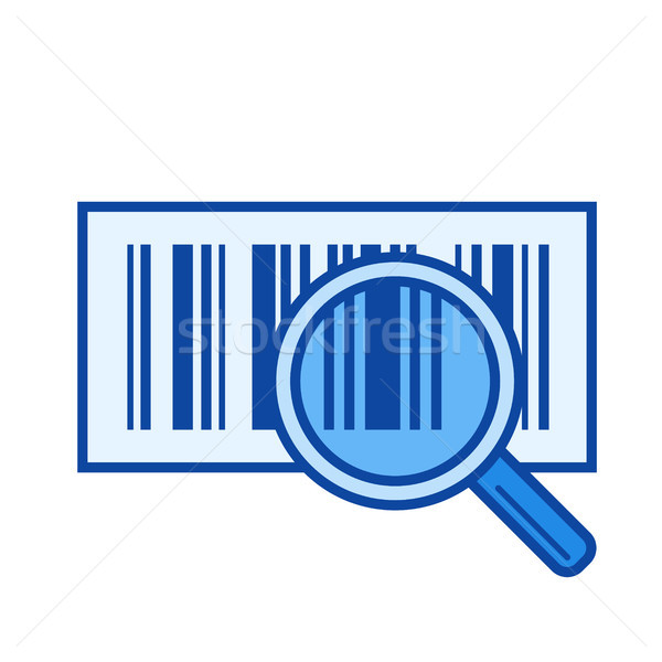 Bar code line icon. Stock photo © RAStudio