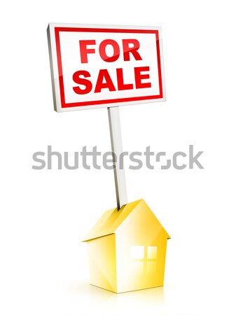 Sign - For Lease Stock photo © RAStudio