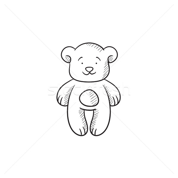 Graphic Portrait of Polar Bear Closeup of White Bear Pencil Drawing  Isolated Illustration Baby Bear Digital Art Stock Illustration   Illustration of hand sketch 269309169