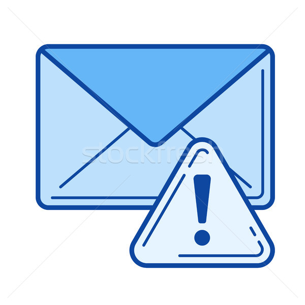 Spam line icon. Stock photo © RAStudio