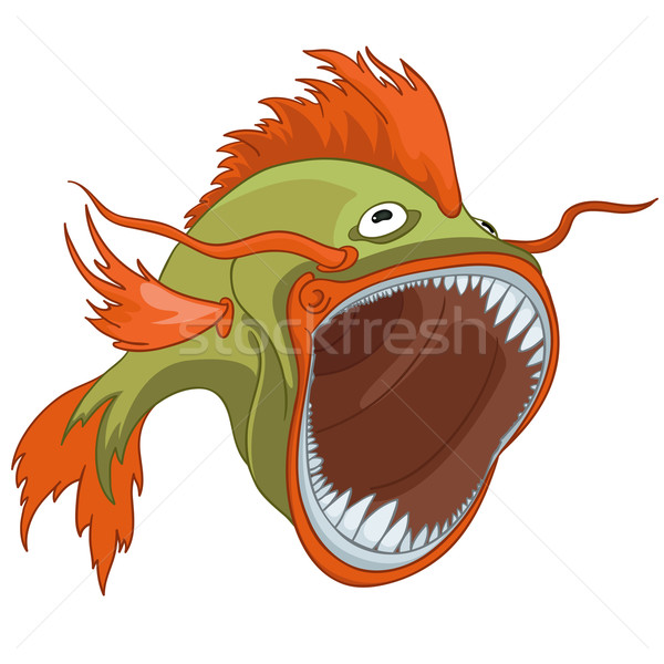 Cartoon Character Fish Stock photo © RAStudio