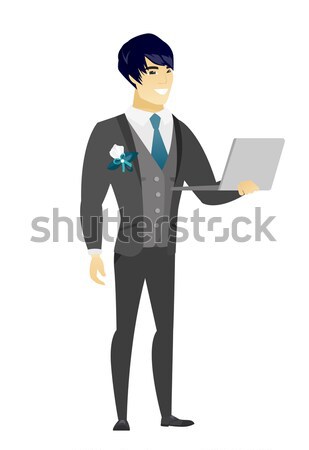 Groom giving a presentation. Stock photo © RAStudio