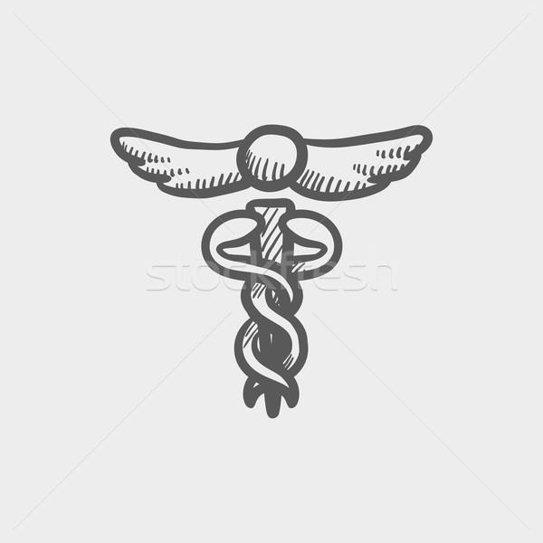 Medical symbol sketch icon Stock photo © RAStudio