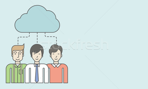 Cloud computing. Stock photo © RAStudio