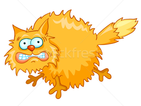 Cartoon Character Cat Stock photo © RAStudio