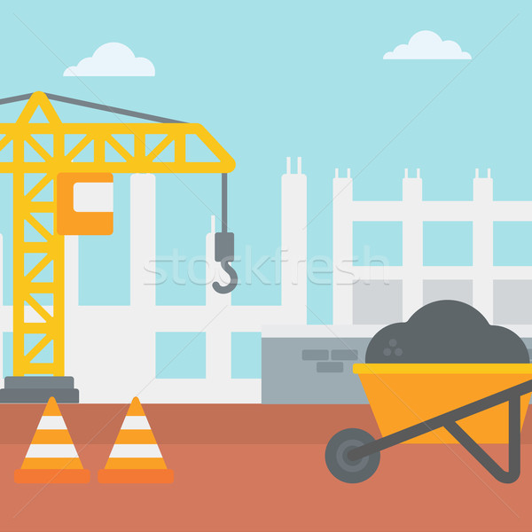 Background of construction site. Stock photo © RAStudio