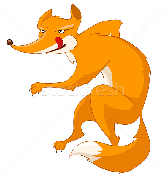 Cartoon Character Fox Stock photo © RAStudio