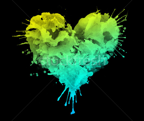 Watercolor Heart Stock photo © RAStudio