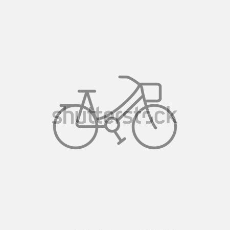 Bicycle line icon. Stock photo © RAStudio