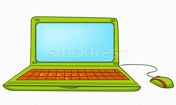 Cartoon Appliences Laptop Stock photo © RAStudio
