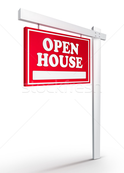 Real Estate Sign - For Lease  Stock photo © RAStudio