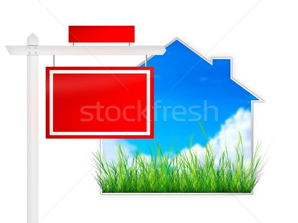 Real Estate Sign Stock photo © RAStudio