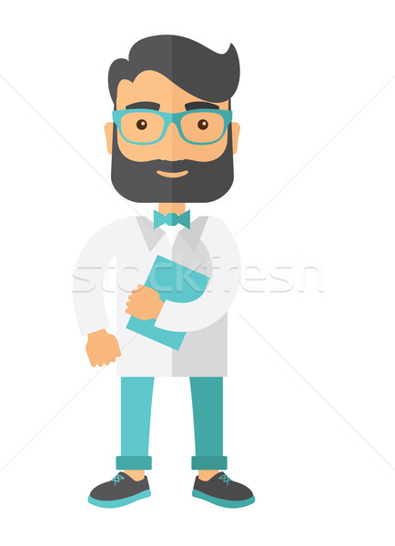 Young attractive resident doctor Stock photo © RAStudio
