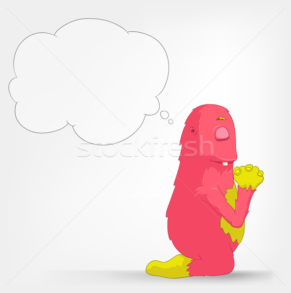 Funny Monster. Prey Stock photo © RAStudio