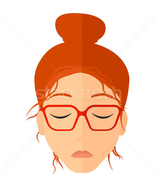 [[stock_photo]]: Femme · vecteur · design · illustration · isolé